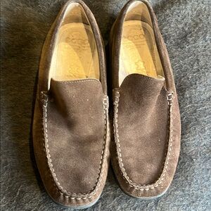 Brown Suede Men's Loafers